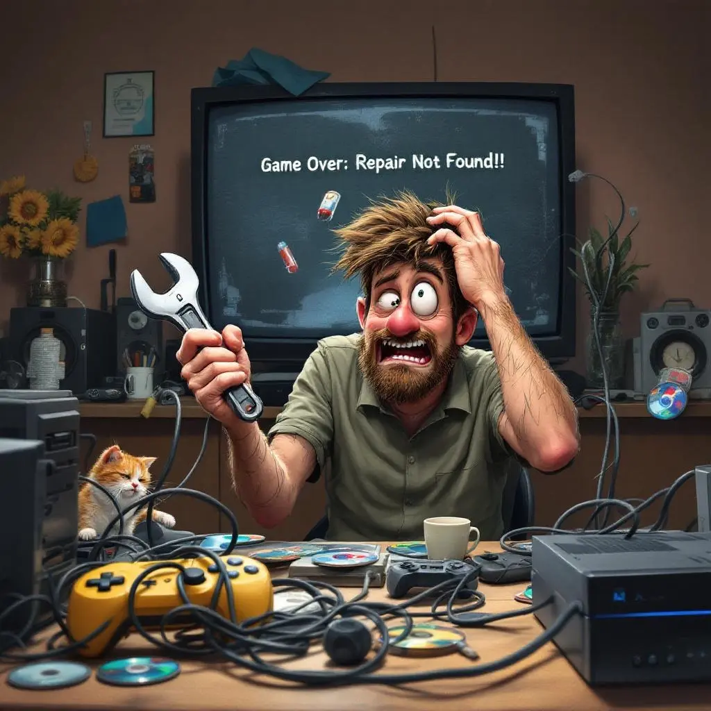 آموزش های قدم به قدم برای تعمیر کنسول بازی