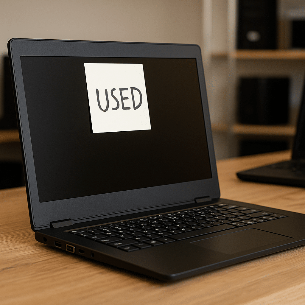 خرید لپ تاپ استوک یا دست دوم | نکات ایمنی، تست سلامت و قیمت‌گذاری