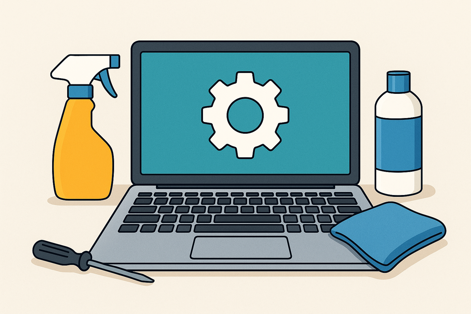 نگهداری بهینه لپ تاپ 10 نکته حیاتی برای افزایش عمر دستگاه